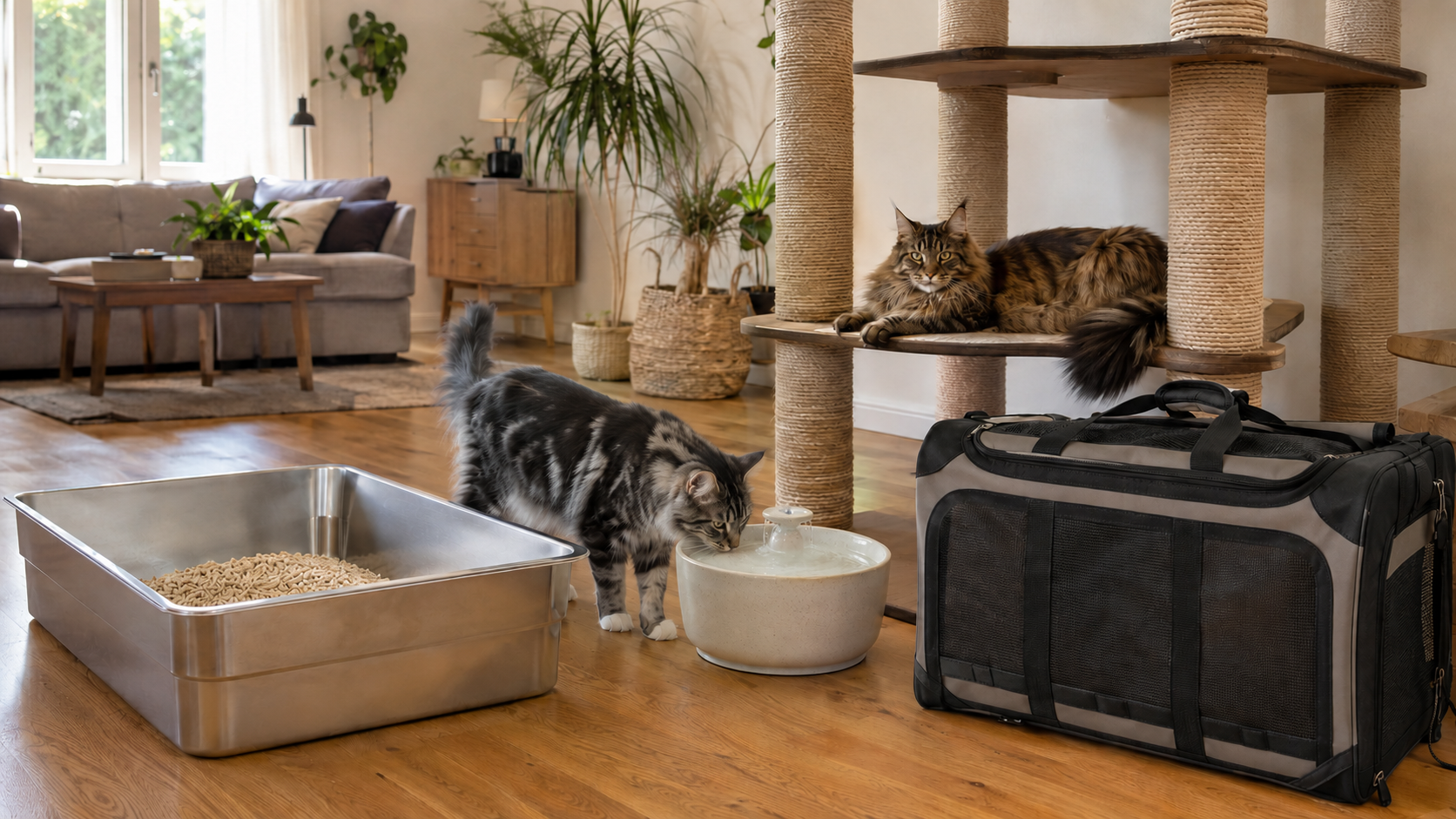 Les équipements pour Maine Coon Les équipements pour Maine Coon