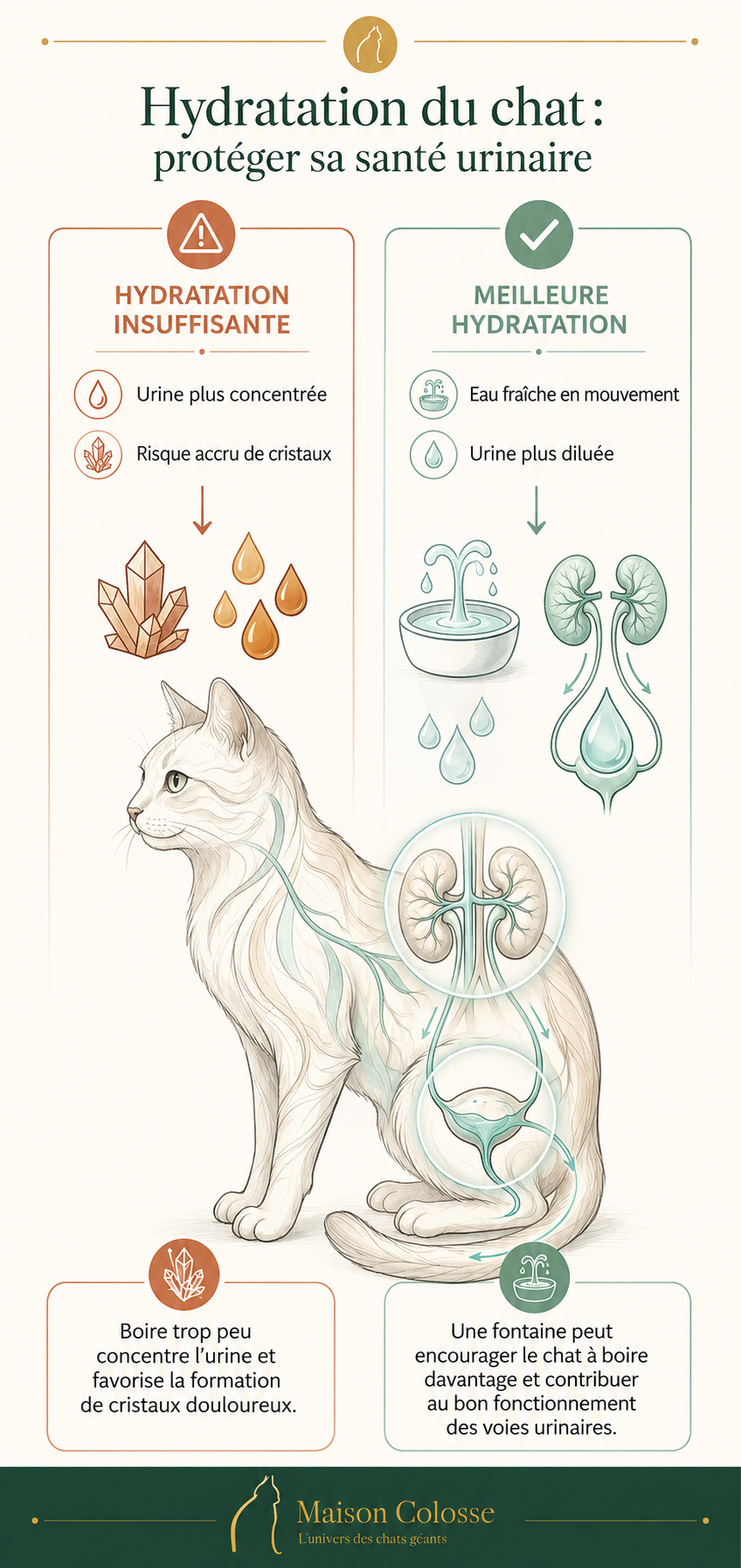 L'hydratation du chat L'hydratation du chat