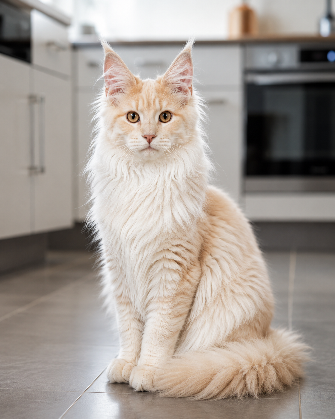 Maine coon crème Maine coon crème
